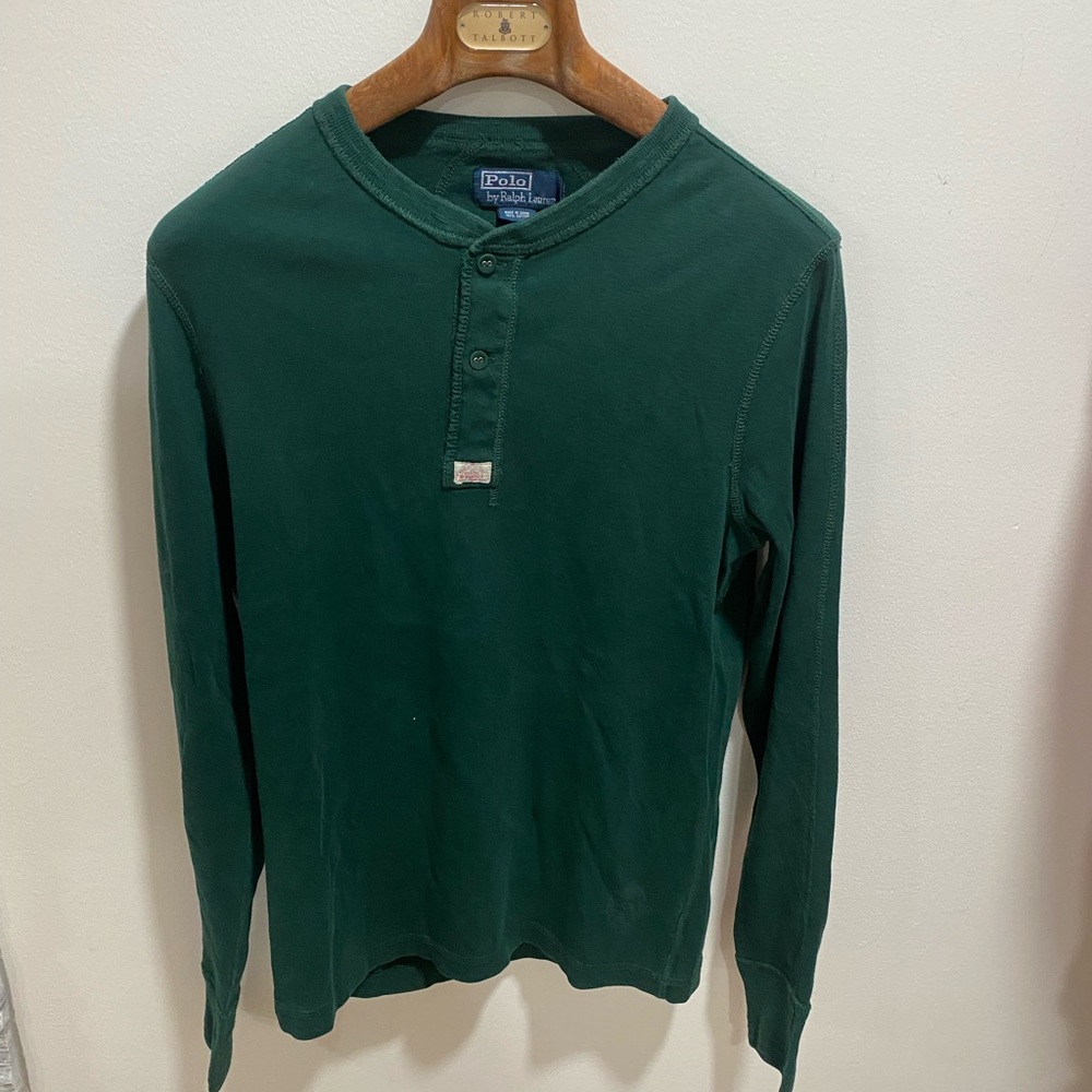 Green Ralph Lauren v-neck